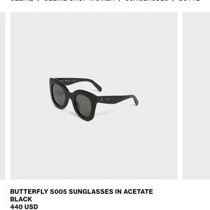 CELINE BUTTERFLY SUNGLASSES